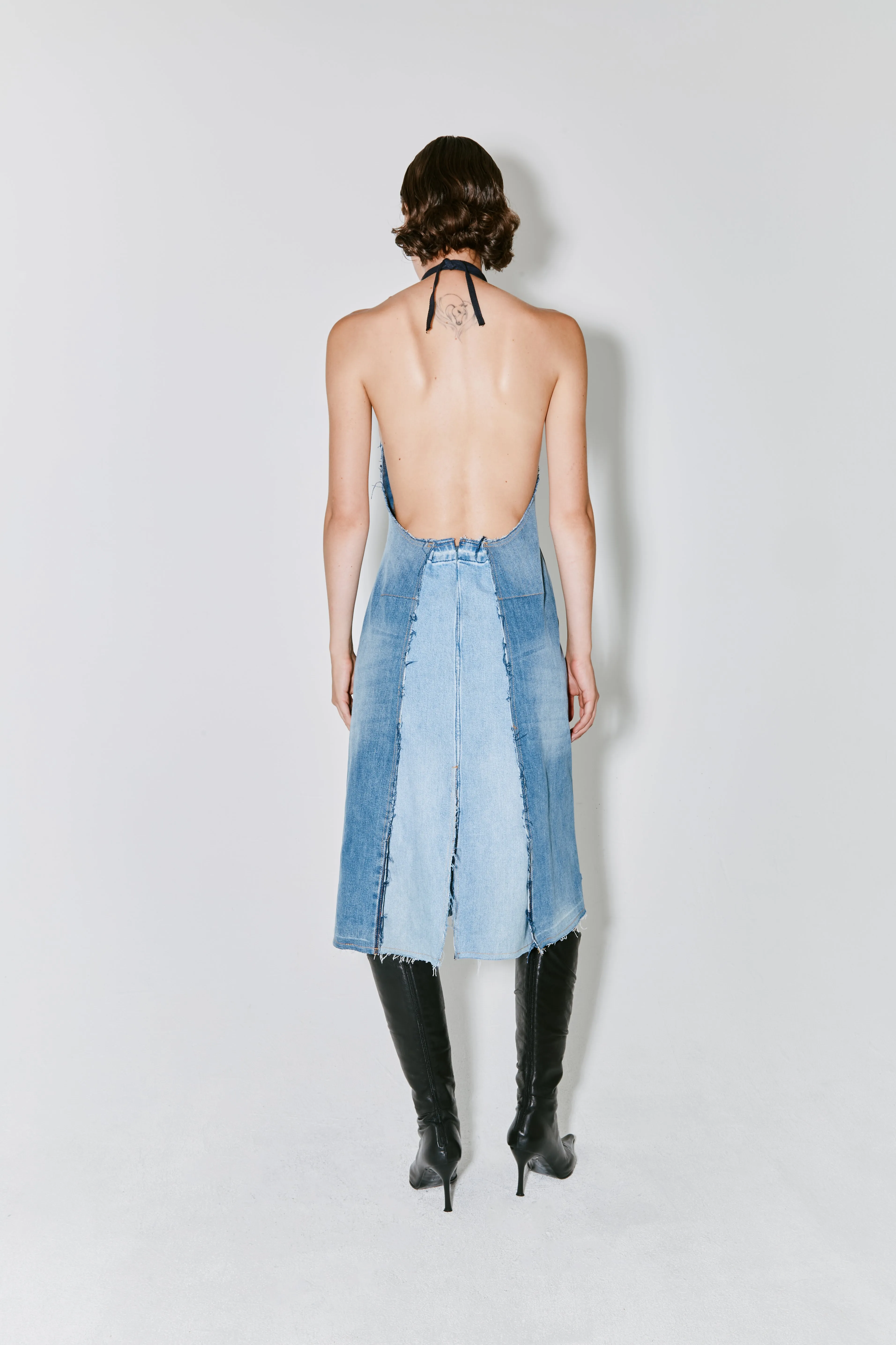 RORA dress upcycled denim