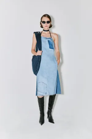 RORA dress upcycled denim