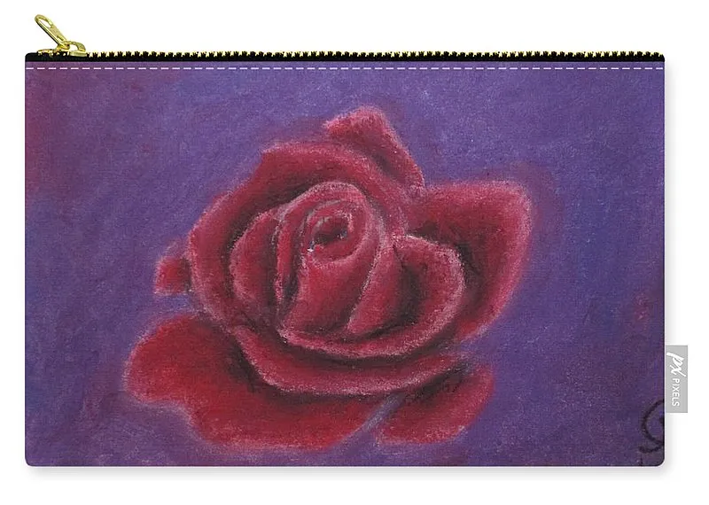 Rosy Rose ~ Carry-All Pouch