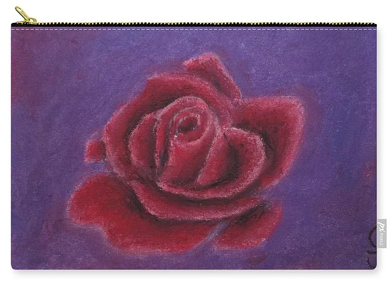 Rosy Rose ~ Carry-All Pouch