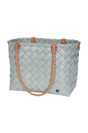Saint Maxime Stripe Tote | Sage Green