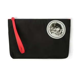 Skull Zip Pouch in Multicolor
