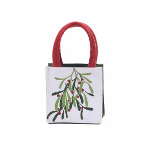 Small Itsy Bitsy Gift Bag - Mistletoe