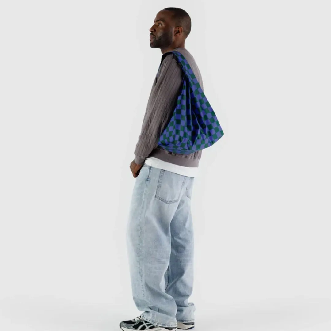 Standard Baggu (Iris Green Check)