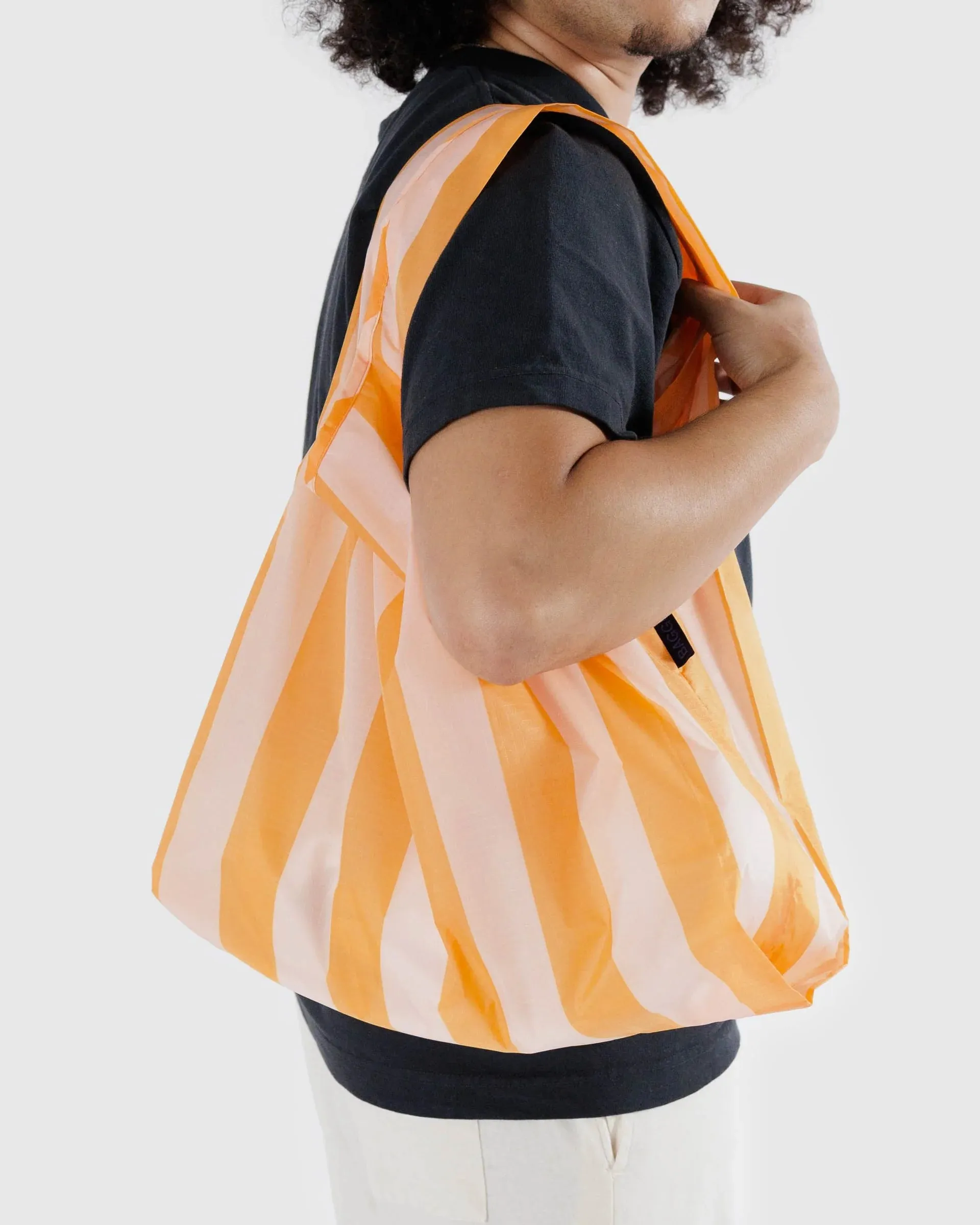 Standard Baggu (Tangerine Wide Stripe)