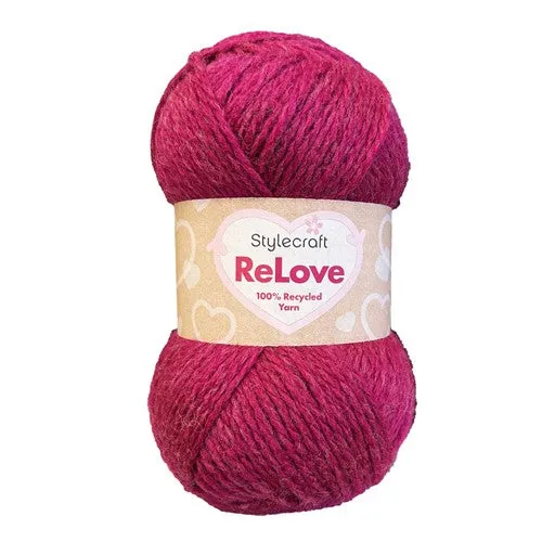 Stylecraft RELOVE Aran weight yarn 100g