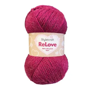 Stylecraft RELOVE Aran weight yarn 100g