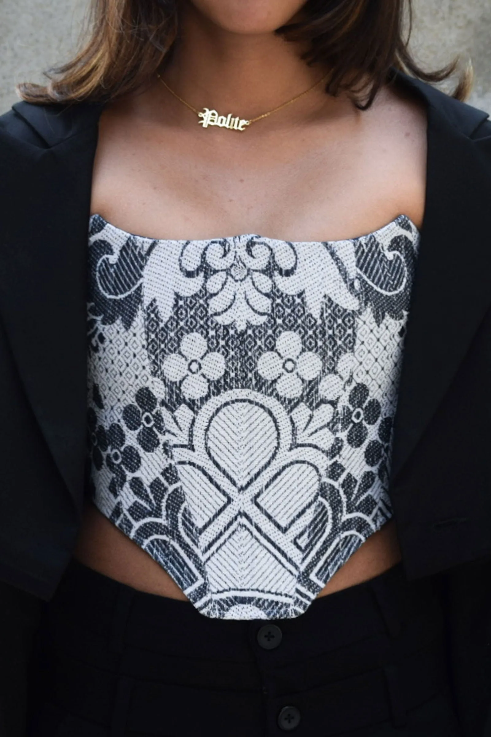 UPCYCLED SOLAPUR CORSET