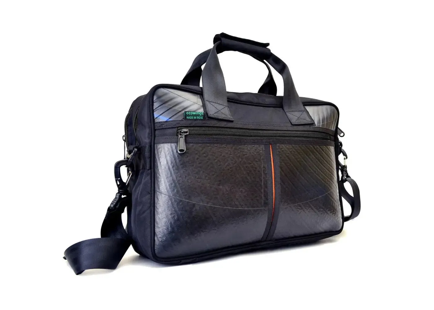 Vegan recycled rubber Laptop bag by Ecowings