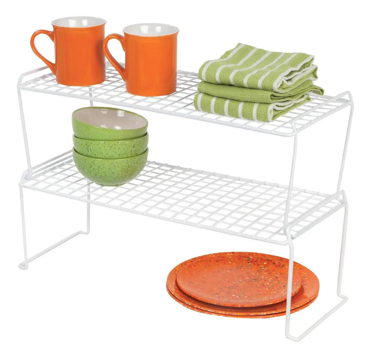 Wire Stacking Shelf - Medium Long