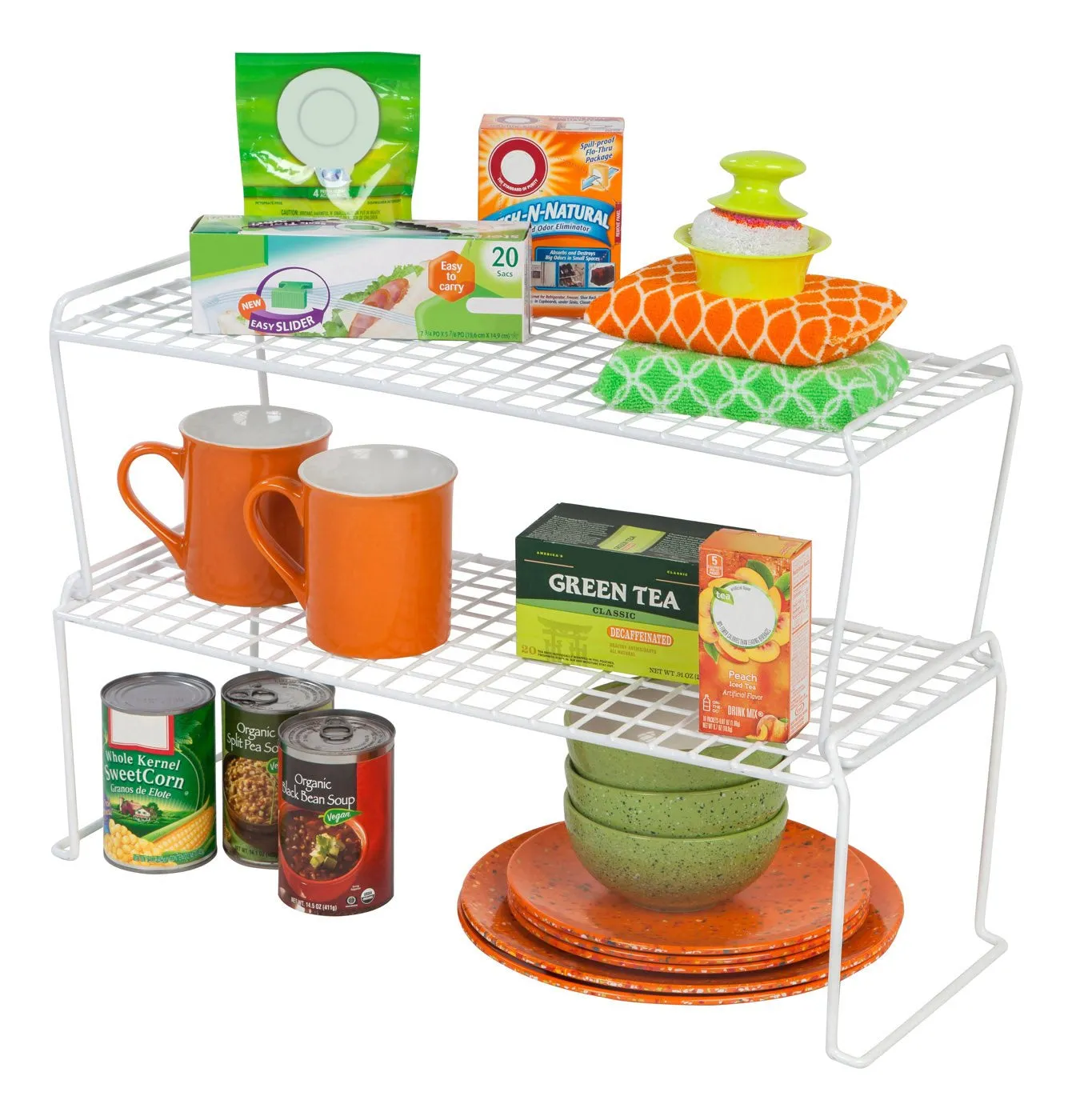 Wire Stacking Shelf - Medium Long