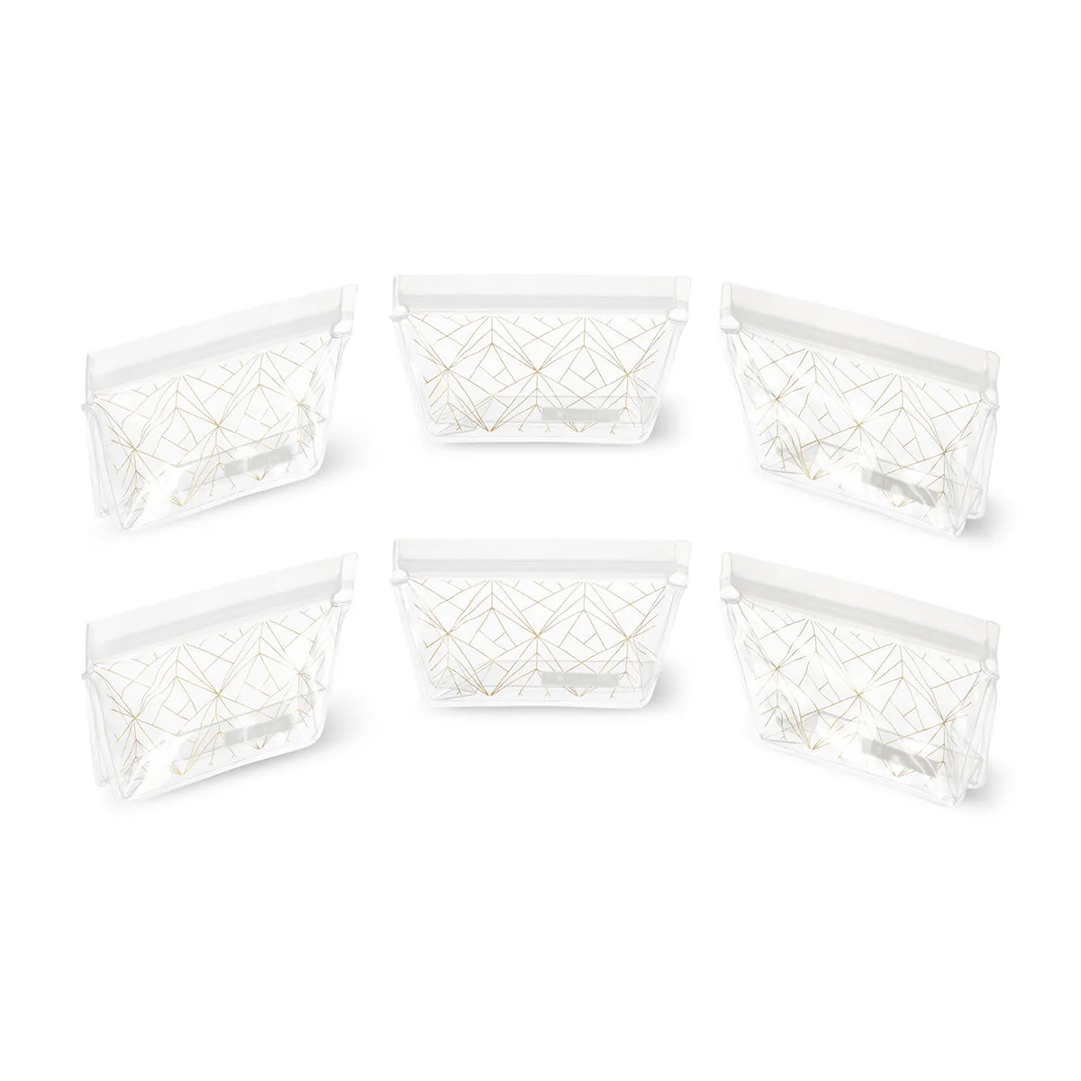 ZIPTUCK SNACK BAGS SET OF 6